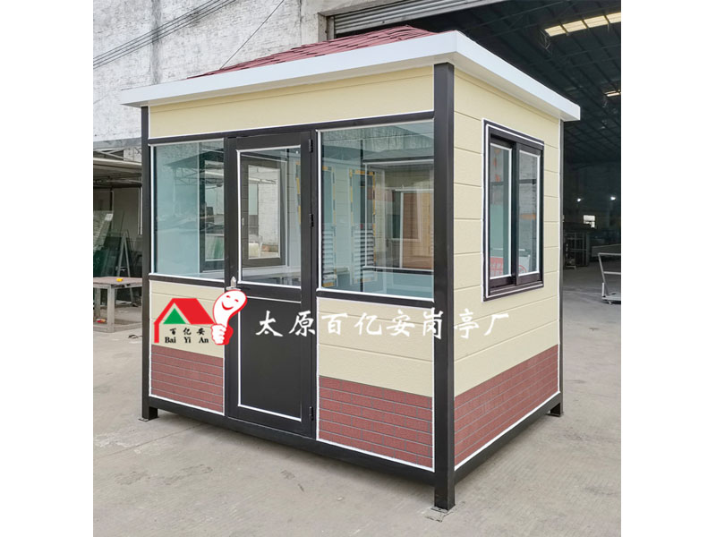 金属雕花板岗亭