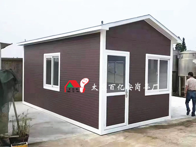 金属雕花板岗亭